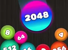 2048 Puzzle: Connect the Balls
